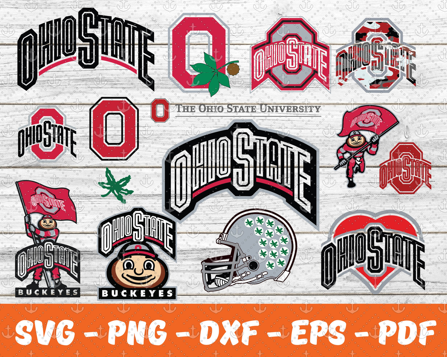 OhioState Buckeyes Bundle Svg, Football Svg ,Sport Svg, Sport Bundle Svg 52