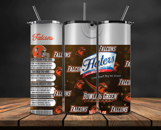 Bowling Green Falcon s Haters BeGone Tumbler Wrap, College Haters BeGone Tumbler Png 53