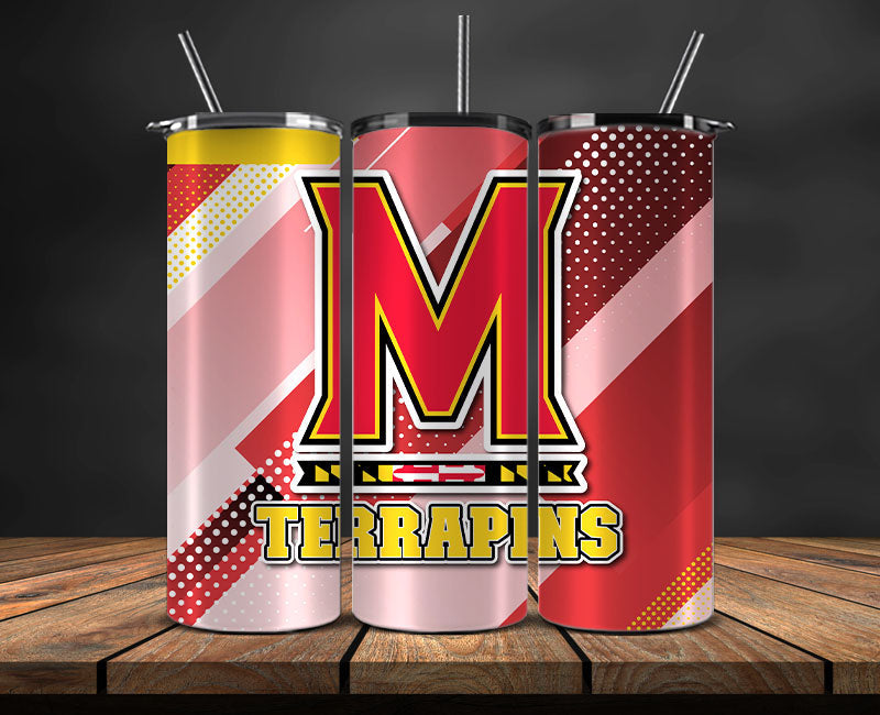 Terrapins Logo 20 oz Tumbler Png ,College Football 20 Oz Tumbler Wrap 55