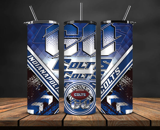 Colts Football Tumbler 20oz  , Football Tumbler 20oz ,Sport Tumbler 20oz LUD- 57