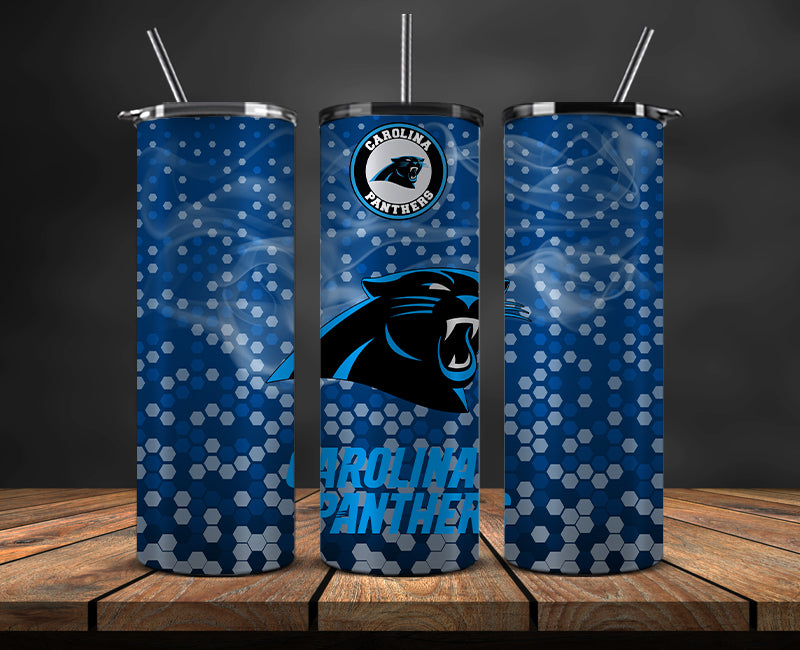 Panthers Tumbler Wrap , Football Wraps, Nfl Smoke Tumbler Wrap 57