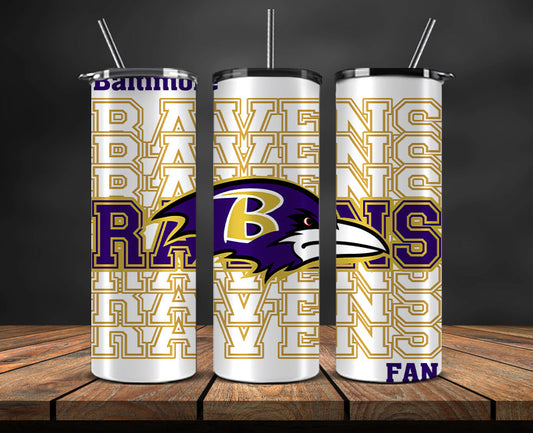Baltimore Ravens Tumbler, Ravens Logo,NFL Season Design 57