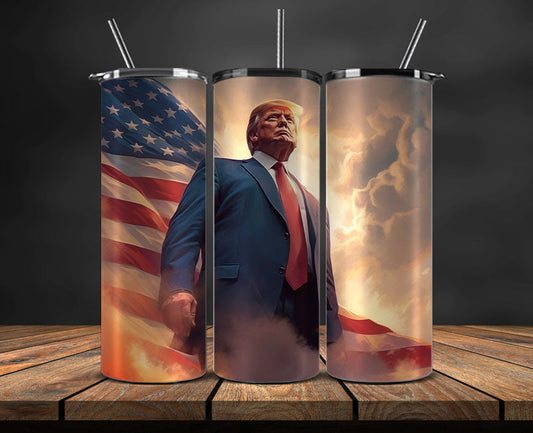Donald Trump 2024 Tumbler Wrap,Trump 2024 ,Presidential Election 2024 ,Race To The White House 05