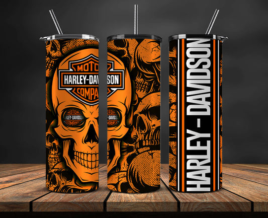 Harley Davidson Tumbler 20oz, Motor Harley Tumbler, Moto Tumbler 20oz 05