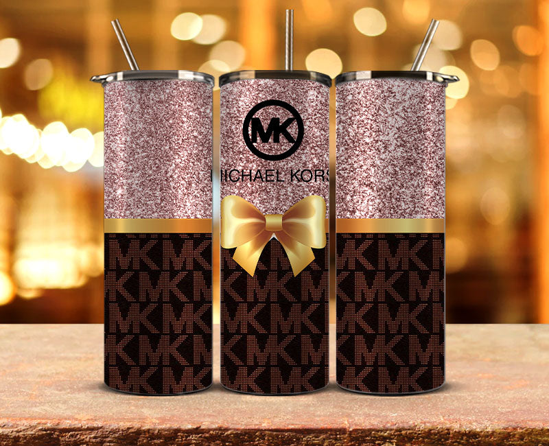 MK Tumbler Wrap, MK Tumbler Png, MK Logo,Luxury Logo Brand 61