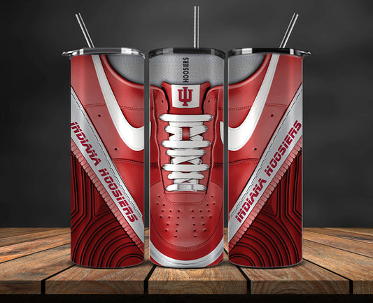 Indiana Hoosiers Sneaker Tumbler Wrap , College Sneaker Tumbler Wrap 61