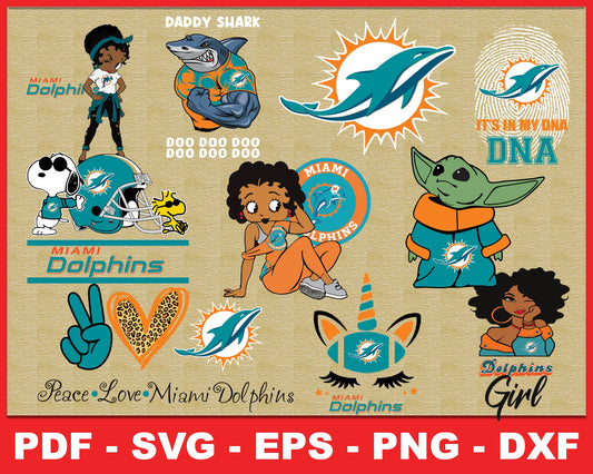 Miami Dolphins Svg , Football Team Svg 63