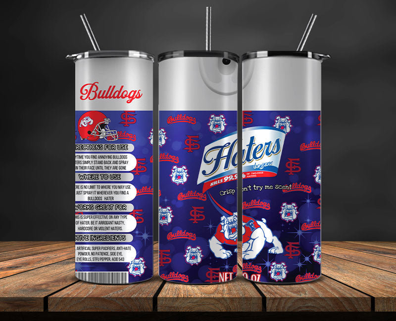 Butler Bulldogs Haters BeGone Tumbler Wrap, College Haters BeGone Tumbler Png 64