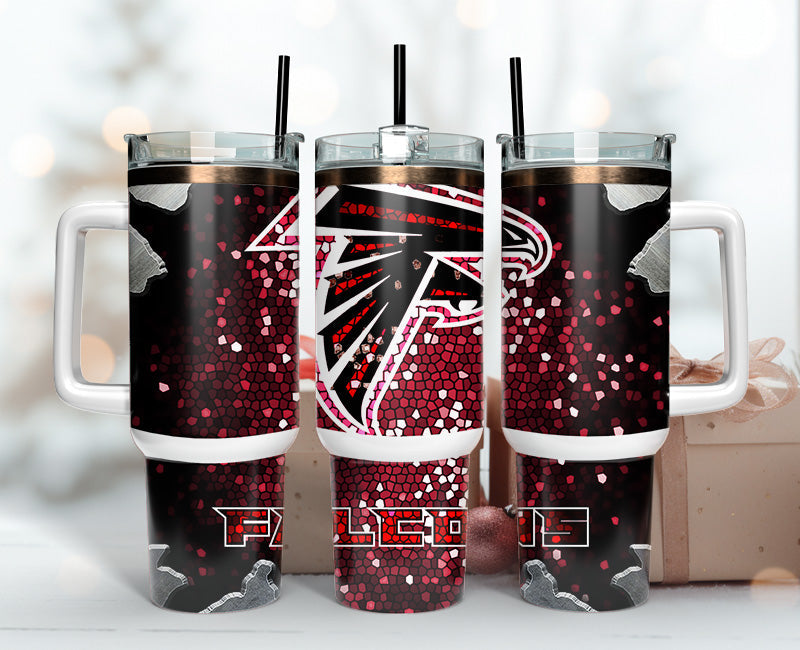 Atlanta Falcons Tumbler 40oz Png, 40oz Tumler Png 64