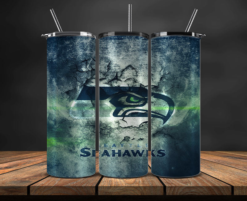 Seattle Seahawks Tumbler Wrap, Logo Tumbler Wrap DS-65