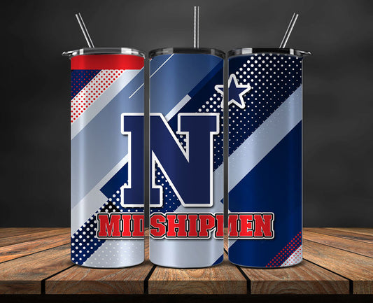 Midshipmen Logo 20 oz Tumbler Png ,College Football 20 Oz Tumbler Wrap 65