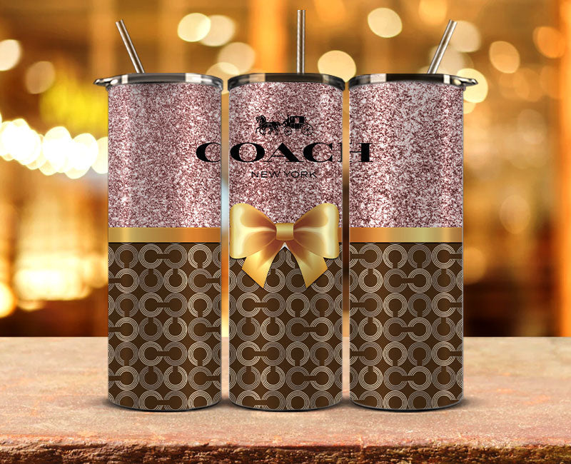 Coach  Tumbler Wrap, Coach Tumbler Png, Coach Logo,Luxury Logo Brand 65