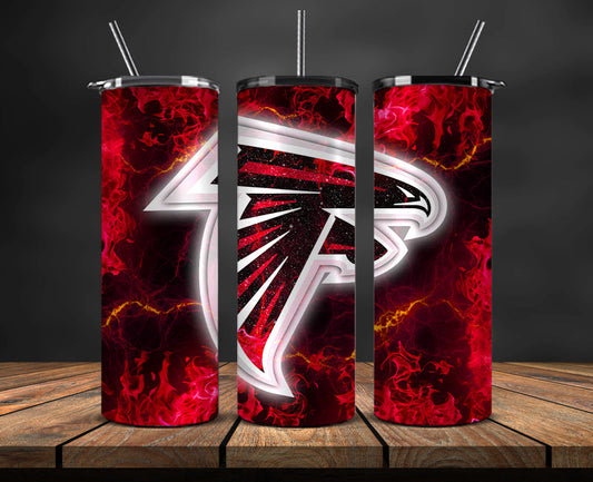 Atlanta Falcons Tumbler, Falcons Logo Tumbler 20oz ,NFL Season 2023 LUF- 65