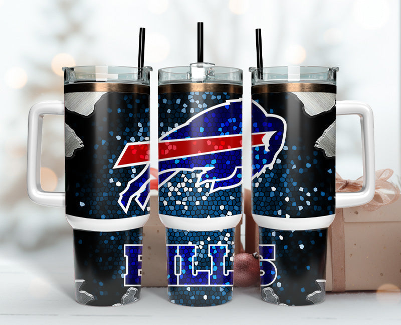 Buffalo Bills Tumbler 40oz Png, 40oz Tumler Png 66