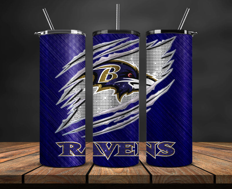 Baltimore Ravens Tumbler 20oz ,Ravens Logo Tumbler 20oz ,  NFL Football 20oz LUH -67