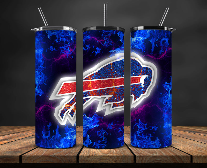 Buffalo Bills Tumbler, Bills Logo Tumbler 20oz ,NFL Season 2023 LUF- 67