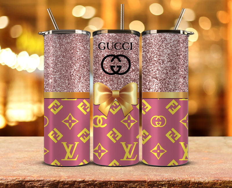 Gucci Tumbler Wrap, Gucci  Tumbler Png, Gucci  Logo,Luxury Logo Brand 67