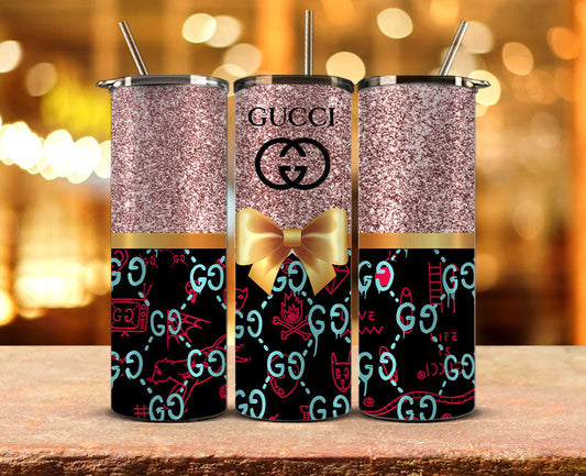Gucci Tumbler Wrap, Gucci  Tumbler Png, Gucci  Logo,Luxury Logo Brand 68