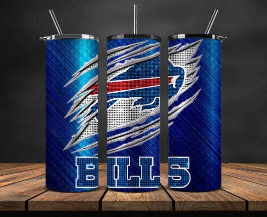 Buffalo Bills Tumbler 20oz ,Bills Logo Tumbler 20oz ,  NFL Football 20oz LUH -68
