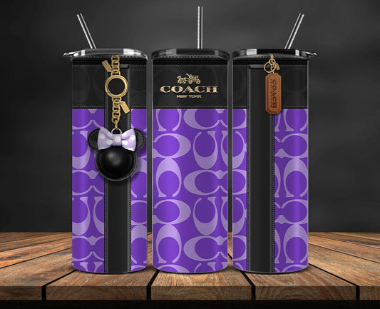 Coach  Tumbler Wrap, Coach Tumbler Png, Coach Logo, Luxury Tumbler Wraps, Logo Fashion  Design 69