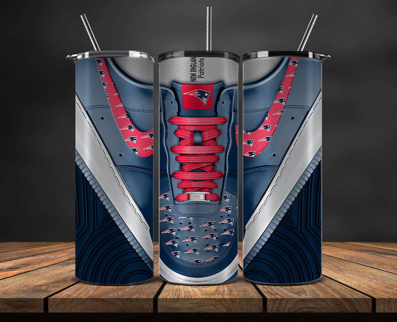 New England Patriots Tumbler Wrap, NFL Sneaker Tumbler Wrap  69