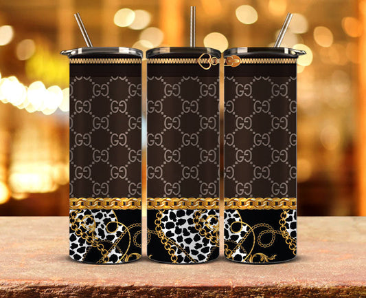 Gucci Tumbler Wrap, Gucci  Tumbler Png, Gucci  Logo,Luxury Logo Brand 06