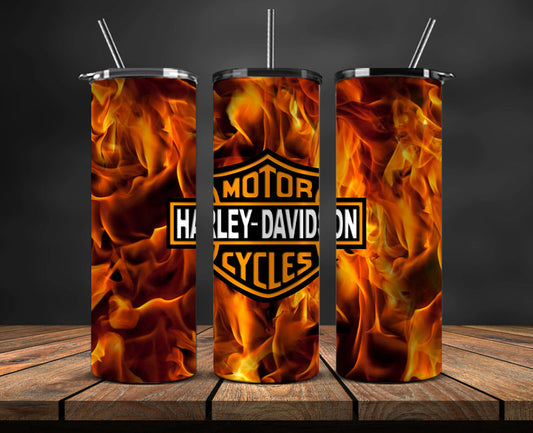 Harley Davidson Tumbler 20oz, Motor Harley Tumbler, Moto Tumbler 20oz 06