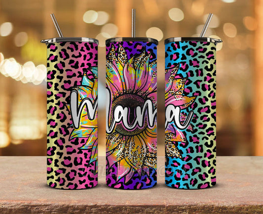 Mother's Day Tumbler Wrap Png, Mom Tumbler, Mother Tumbler,Mother's Day Skinny Tumbler 06