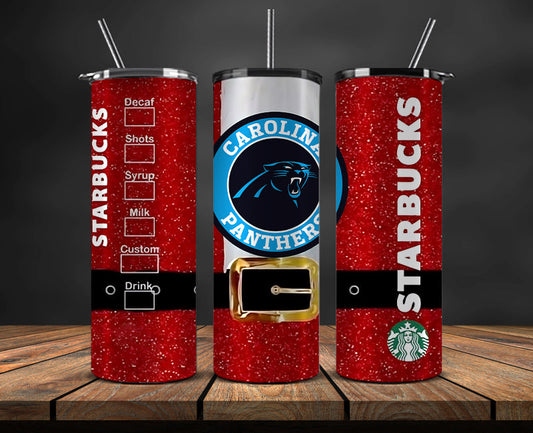 Carolina Panthers Christmas Tumbler 20oz,NFL Merry Christmas 20oz, NFL Christmas Tumbler 20oz 70