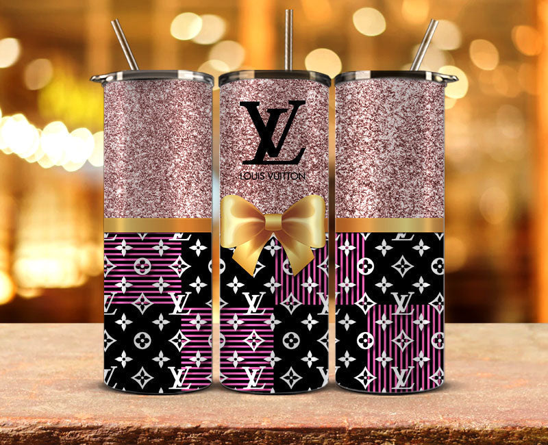 LV  Tumbler Wrap, LV Tumbler Png, LV Logo,Luxury Logo Brand 70