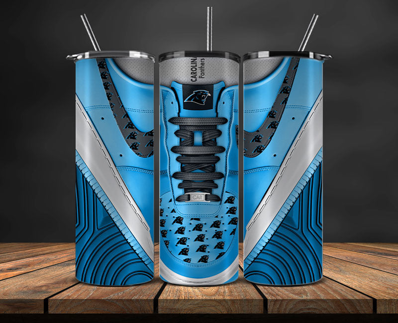 Carolina Panthers Tumbler Wrap, NFL Sneaker Tumbler Wrap  71