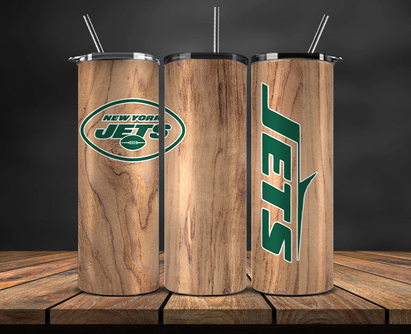 New York Jets Tumbler Wrap, NFL Logo Tumbler Png, NFL Design Png-72