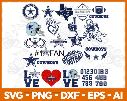 Dallas Cowboys Svg ,Football Team Svg 73