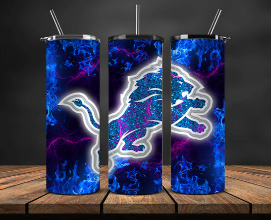 Detroit Lions Tumbler, Detroit Logo Tumbler 20oz ,NFL Season 2023 LUF- 74