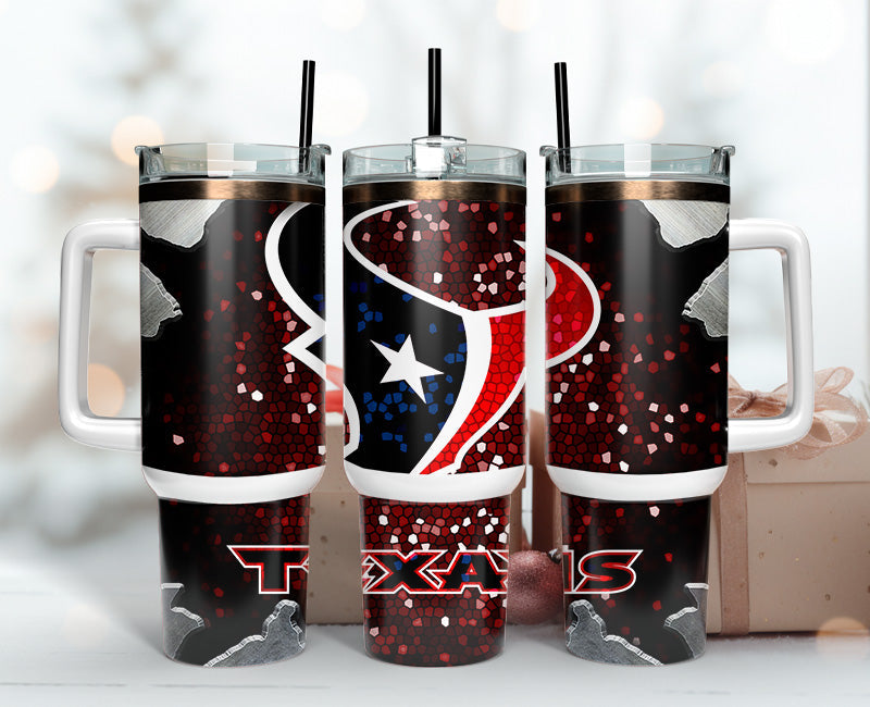 Houston Texans Tumbler 40oz Png, 40oz Tumler Png 75