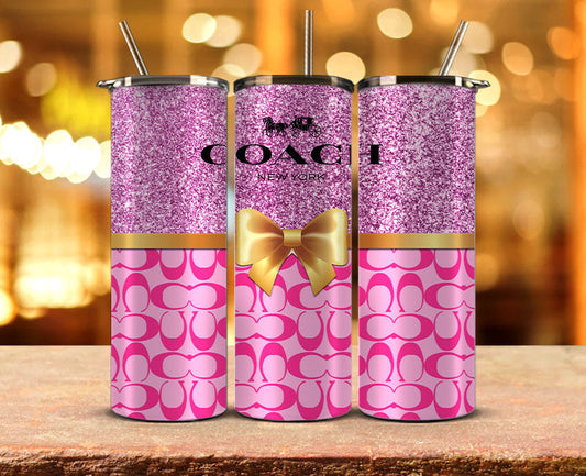 Coach  Tumbler Wrap, Coach Tumbler Png, Coach Logo,Luxury Logo Brand 76