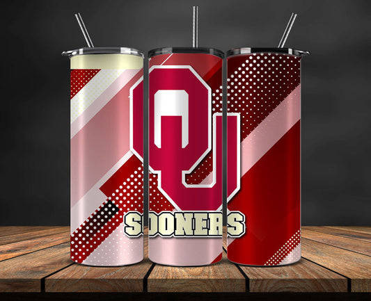 Oklahoma Sooners Logo 20 oz Tumbler Png ,College Football 20 Oz Tumbler Wrap 78