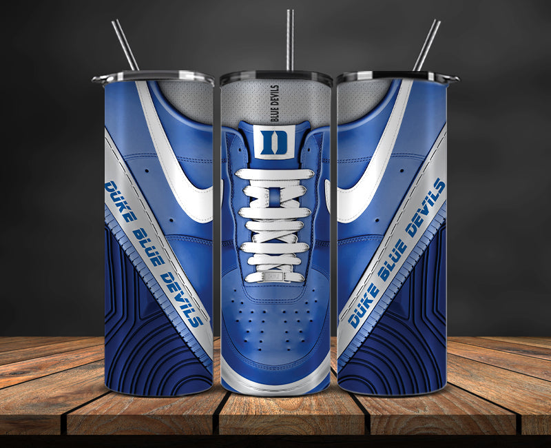 Duke Blue Devils Sneaker Tumbler Wrap , College Sneaker Tumbler Wrap 79