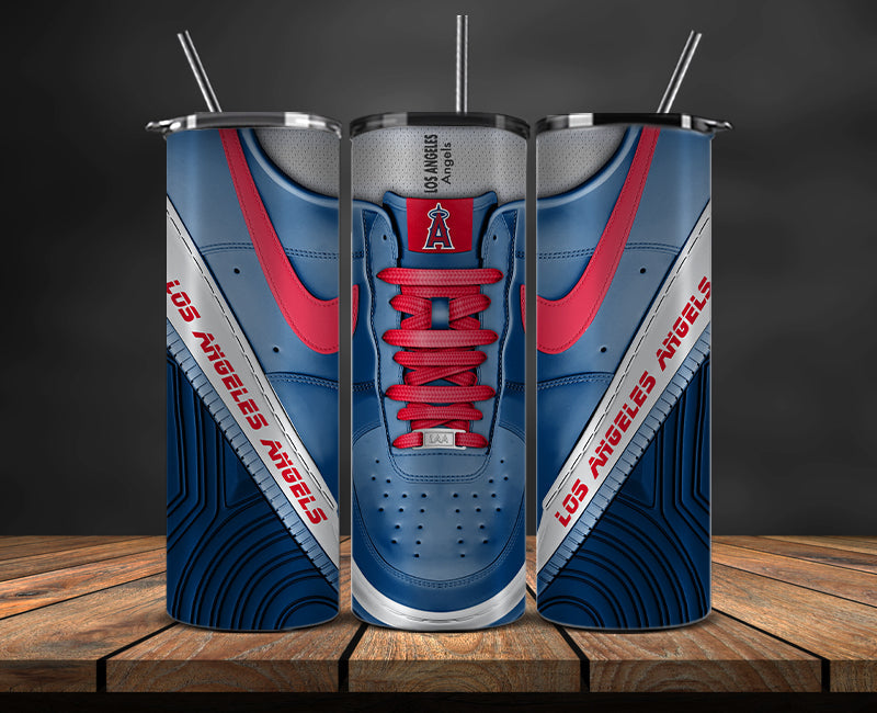 Los Angeles Angels Tumbler Wrap, MLB Sneaker Tumbler Wrap 07