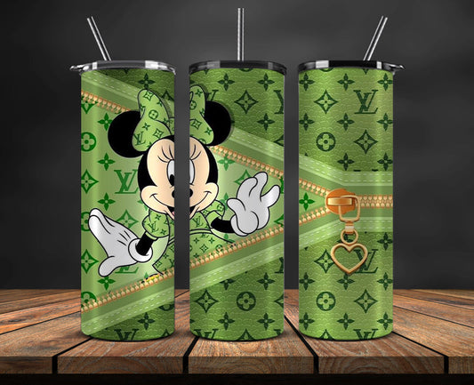 Mickey Logo Fashion Tumbler Designs, Brand Logo Tumbler Wrap New 07