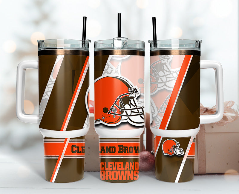 Cleveland Browns 40oz Tumbler,NFL Tumbler 40oz , 40oz Tumbler Sublimation Png , 40oz Tumbler Wrap 73