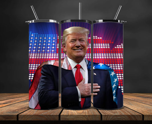 Donald Trump 2024 Tumbler Wrap,Trump 2024 ,Presidential Election 2024 ,Race To The White House 07