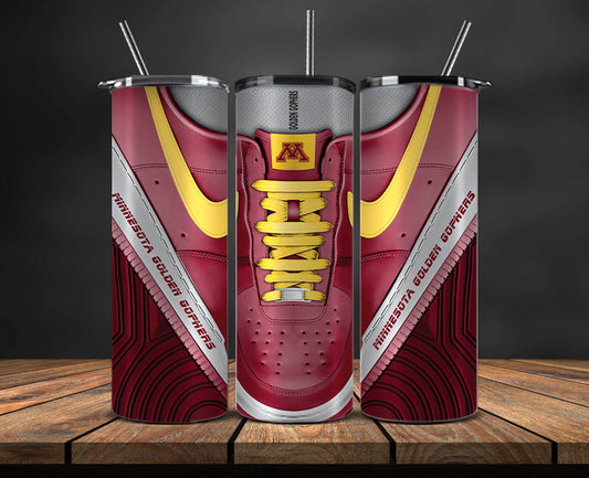 Minnesota Golden Gophers Sneaker Tumbler Wrap , College Sneaker Tumbler Wrap 80