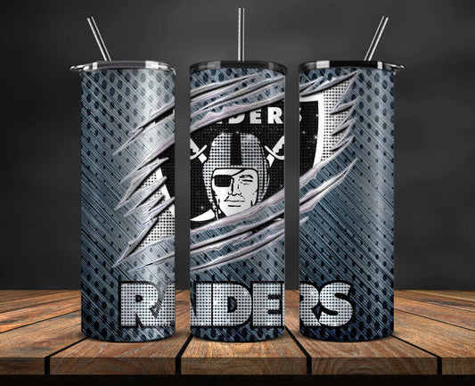 Las Vegas Raiders Tumbler 20oz ,Raiders Logo Tumbler 20oz ,  NFL Football 20oz LUH -81