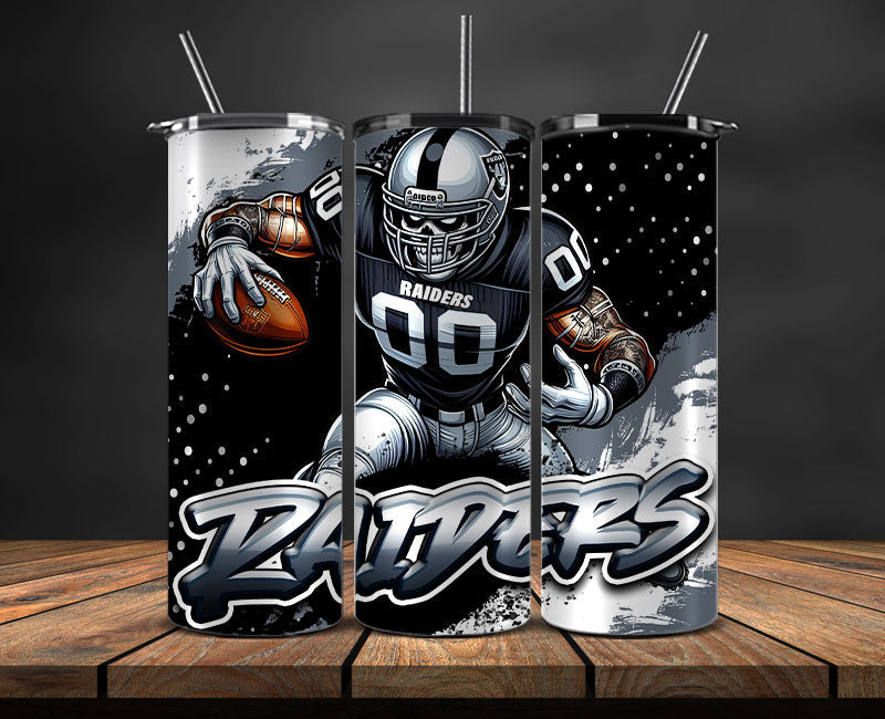 Las Vegas Raiders Tumbler Wrap, NFL Tumbler By AI, AI Tumbler Wrap 81