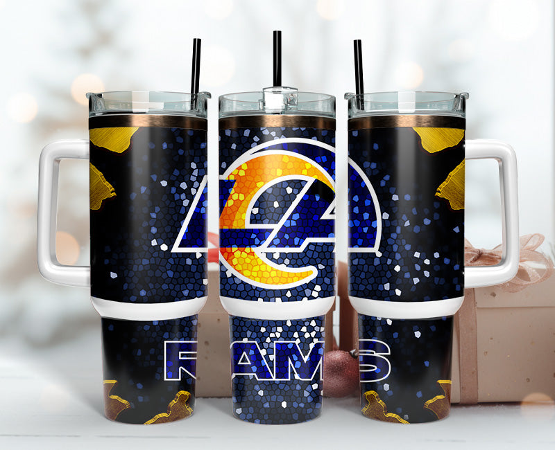 Los Angeles Rams Tumbler 40oz Png, 40oz Tumler Png 81