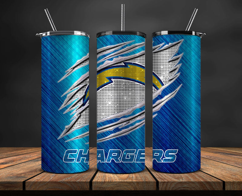 Los Angeles Chargers Tumbler 20oz ,Chargers Logo Tumbler 20oz ,  NFL Football 20oz LUH -82