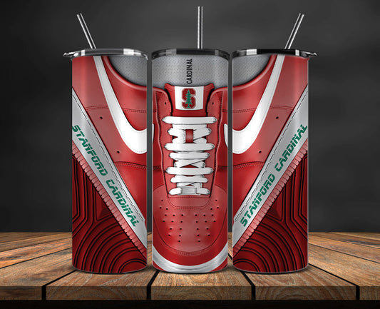 Stanford Cardinal Sneaker Tumbler Wrap , College Sneaker Tumbler Wrap 84