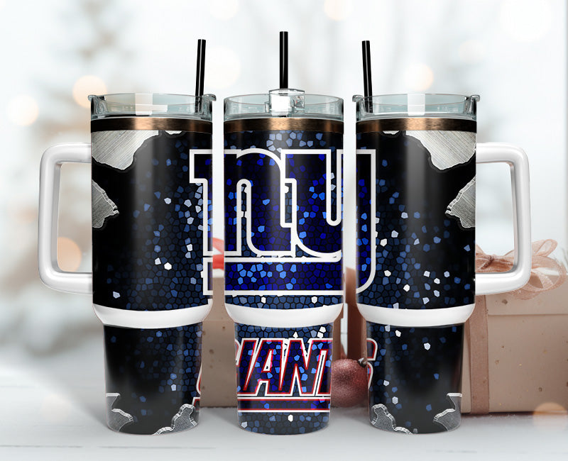 New York Giants Tumbler 40oz Png, 40oz Tumler Png 86