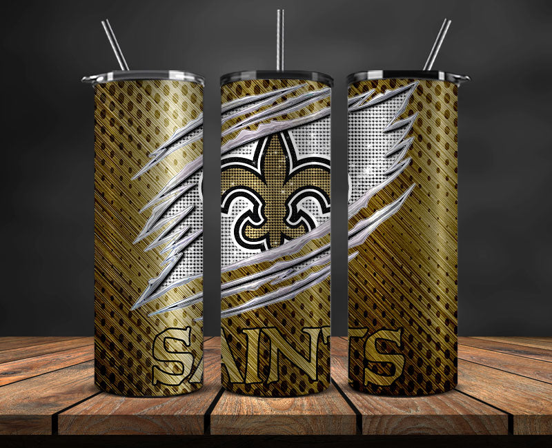 New Orleans Saints Tumbler 20oz ,Saints Logo Tumbler 20oz ,  NFL Football 20oz LUH -87